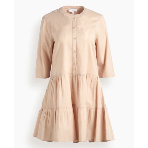 APIECE APART
Maurino Drop Waist Mini Dress in Blush - Picture 1 of 7